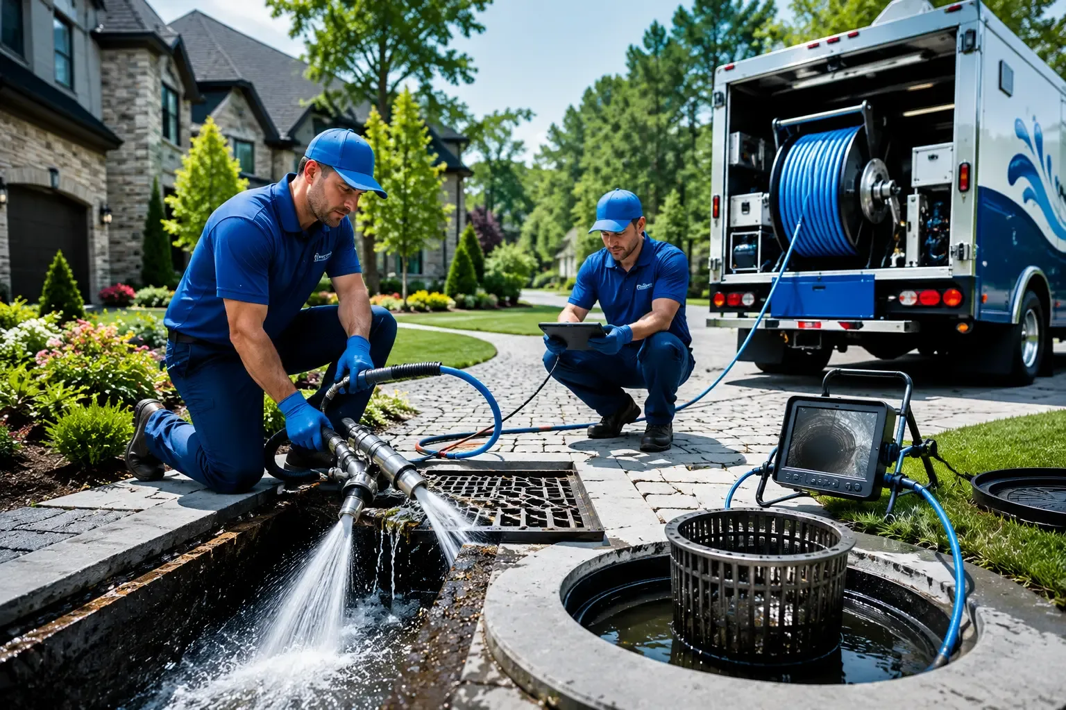 Local outdoor drain cleaning professionals in New Stanton, PA